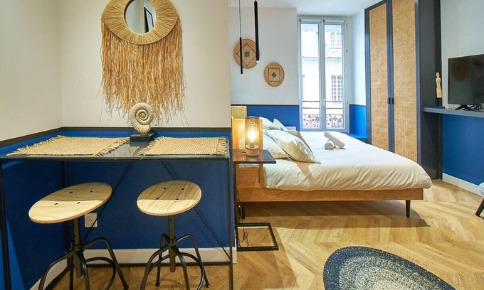 Vaise Apartment | La Palmeraie-joli studio-Métro Valmy-Vaise