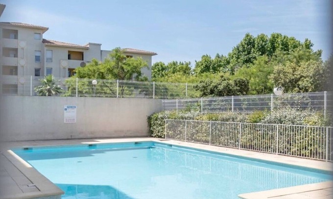 Celleneuve Apartment | La Terrasse de l’Esplanade, comfort & terrace