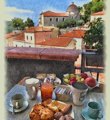 Tortora House | La terrazza nel borgo