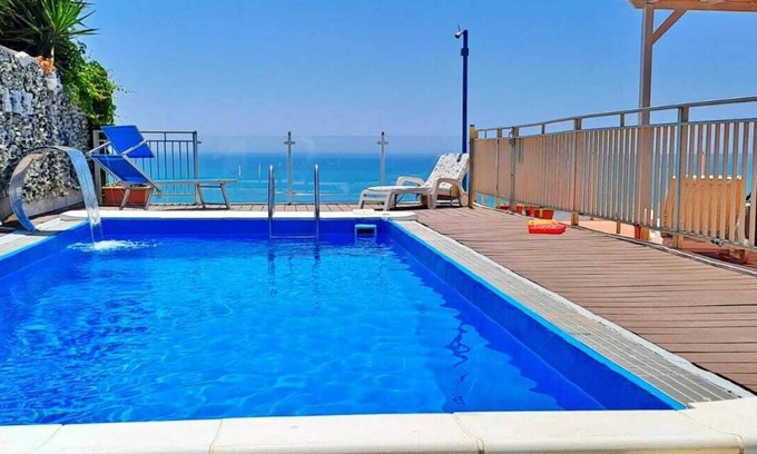 Porto Empedocle Villa | La Terrazza sul Mare Holiday Home (2 People)