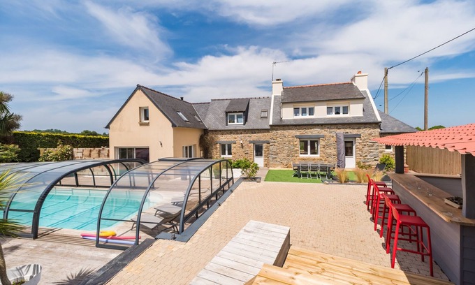 Plouguiel House | La Villa des Horizons - Piscine Privée
