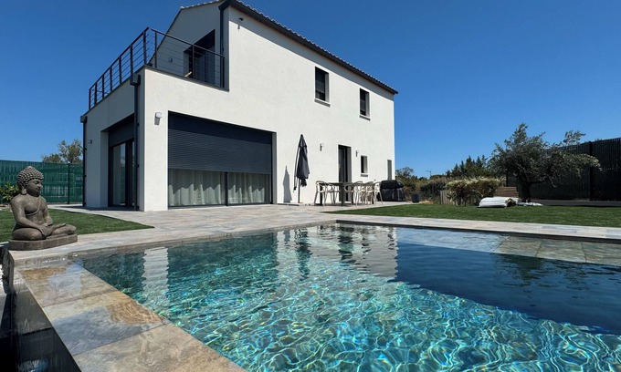 Gignac House | La Villa Pangea, Havre de Paix Avec vue sur la Rivière et la Nature