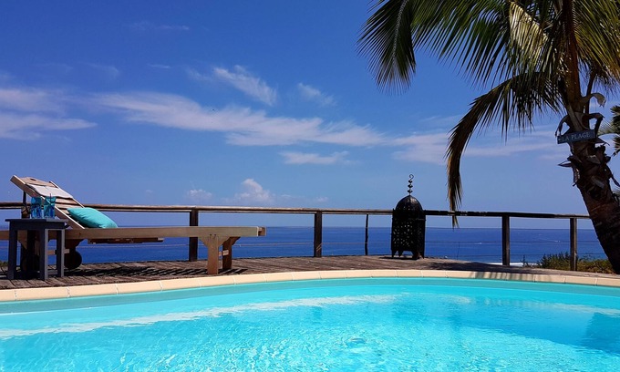 Carosse Villa | "LA VILLA TURQUOISE" Spacious villa with SWIMMING POOL and PANORAMIC SEA VIEW