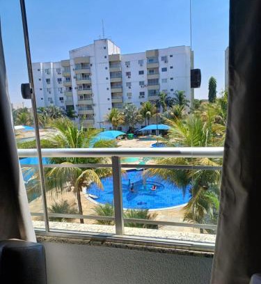 Setor Lagoa Quente Apartment | Lagoa Quente - Apartamento de 2 Quartos em Caldas Novas