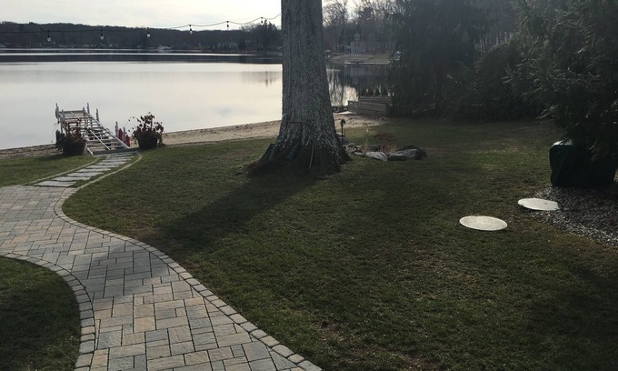 Coventry Lake House | Lake front, 3 bedroom, 2 full bath house, private beach