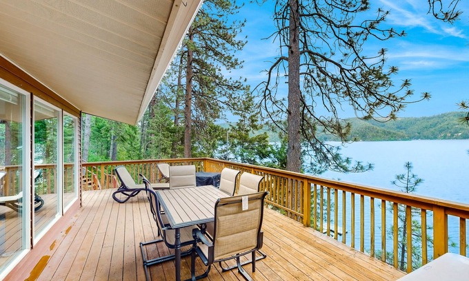 Loon Lake House | Lake Front Paradise with private dock and Private Beach