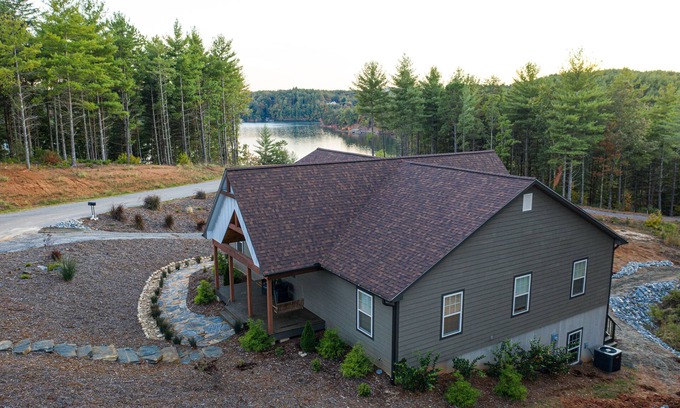 Nebo House | Lake James Waterfront with Dock, Pool, Kayaks and Paddle Boards!