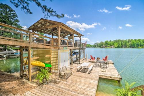 Little Kowaliga House | Lake Martin Cabin with Luxury Dock and Kayaks!