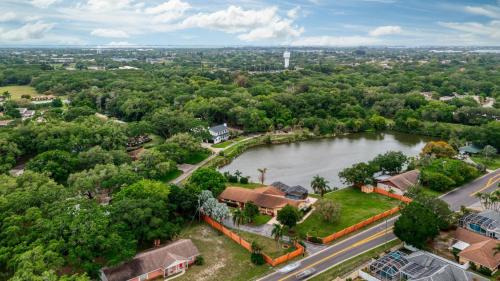 Bradenton House | Lake O' Woods! Gated private pool home!