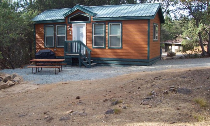 Oregon House Resort | Lake of the Springs Camping Resort Cabin 5