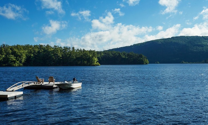 Camden Cottage | Lakefront cottage, deep water, now booking Summer 2026