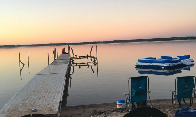 Shell Lake House | Lakefront house on beautiful Shell Lake, summer fun or winter wonderland.