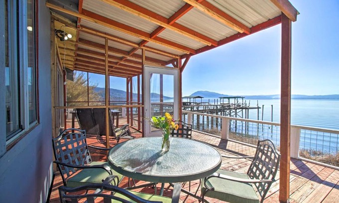 Nice House | Lakefront Sanctuary with Mount Konocti Views