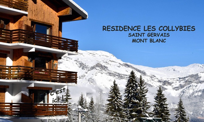 Le Bettex Apartment | Large 2-room apartment at the foot of the Mont Joly/Mégeve slopes