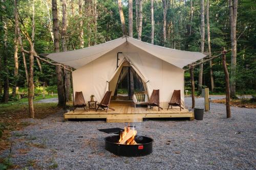 Corinth Other | Large Safari Tent on the Hudson River, Perfect for a Family Glamping Getaway
