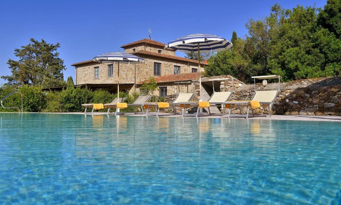 Bibbona Villa | Large villa with heated pool, A/C, Wi-Fi, BBQ, al fresco dining, sleep 22