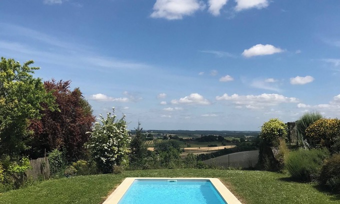 Montastruc Cottage | Le clos des mésanges Panoramic view and absolute calm