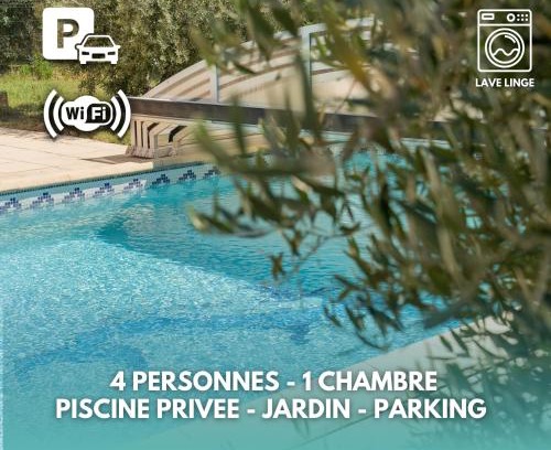 Jouques Apartment | Le Clos des Oliviers - Piscine Privée - Jardin - Parking