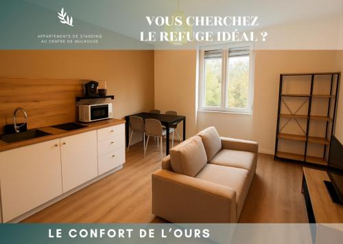 Mulhouse Apartment | Le Confort de l'Ours