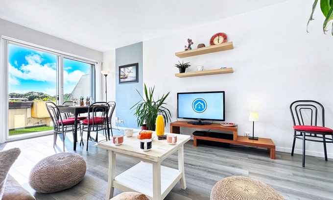 Le Relecq-Kerhuon Apartment | *Le Costour* beau T3 avec balcon et vue verdoyante