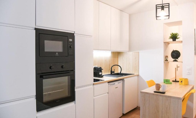 La Plage Apartment | Le David - Studio avec balcon à 100m des plages