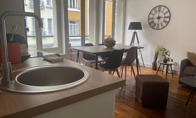 Lorient Apartment | Le Gambetta 4 - halles de Merville - T3 - centre ville