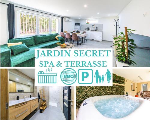Dieulouard Apartment | Le Jardin Secret Nature Spa parking jardin 1500m2