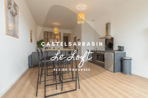 Castelsarrasin Apartment | LE LOFT - Studio ouvert, salle de bain italienne, idéal couples