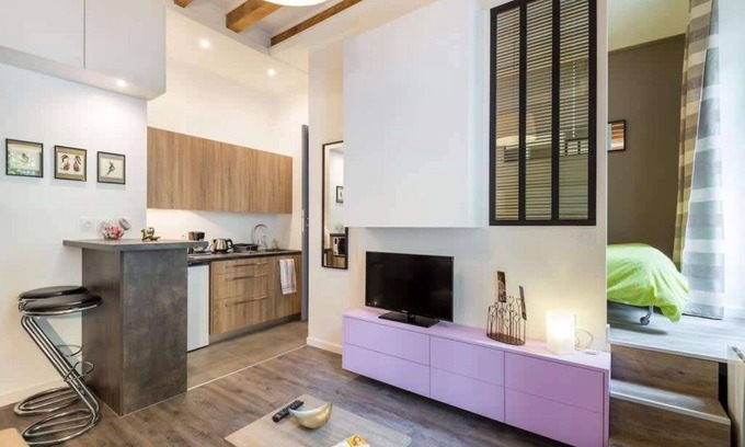 Part Dieu - Bir Hakeim Apartment | Le Petit Domer -métro Garibaldi-Université