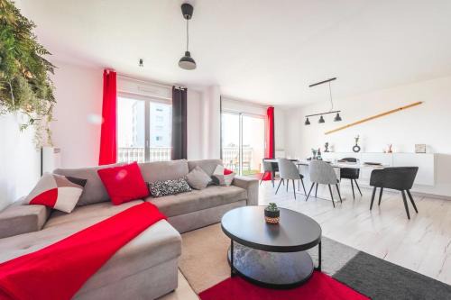Lingolsheim Apartment | Le Solaris 3 chambres avec 2 grands lits et 3 simples
