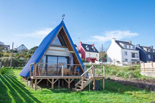 Camaret-sur-Mer Ski Chalet | Le Tipi Bleu TINY HOUSE neuve avec terrasse et jardin