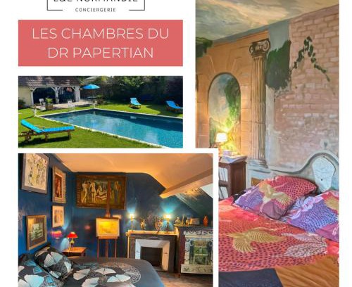 Saint-Clair-sur-l'Elle House | Les Chambres du Dr Papertian