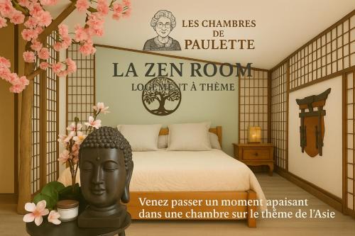 Sainte-Marie-la-Mer House | Les Chambres de Paulette a thème LA ZEN