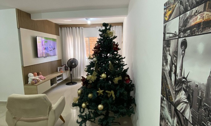 Cruz das Almas Apartment | Lindo Apartamento Vista Para a Praia e Próximo ao Maior Reveillow do País