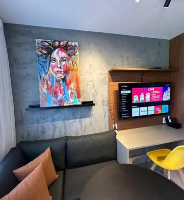 Campo Belo Apartment | Lindo Studio no Campo Belo- CGH