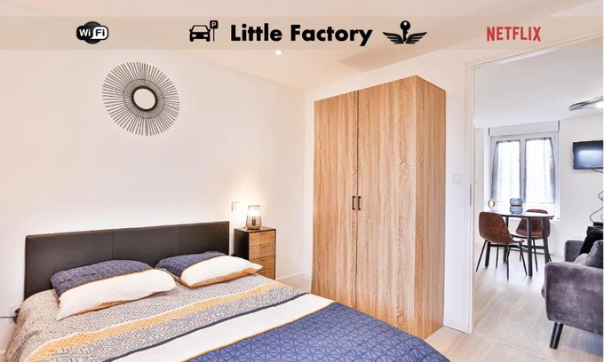 Vierzon Apartment | Little Factory - T2 avec parking