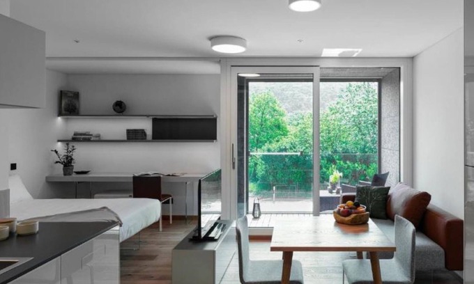 Stabio Apartment | Lo Scudo di Stabio - 35 m² street view SST