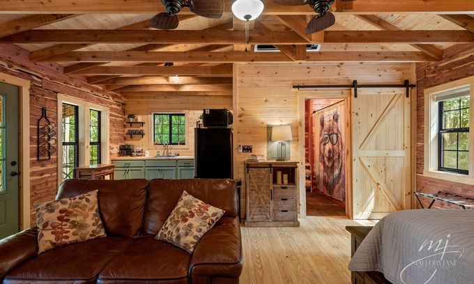 Eureka Springs Cabin | Located on a 10 acre wooded hillside