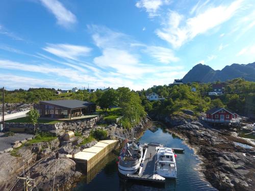 Sørvagen Villa | Lofotenvilla by the sea - Luksuriøs sjøvilla I naturskjønne omgivelser