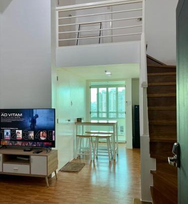 Malamig Apartment | Loft in Boni - Work friendly - Cityview - up to 8pax