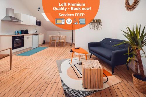 Chateauroux Apartment | Loft lumineux très spacieux - Parking gratuit