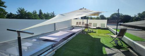 Hochfelden House | loft sky view and rooftop