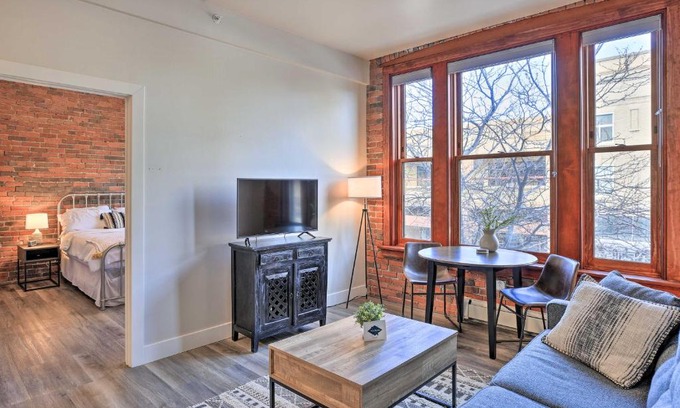 Great Falls Apartment | Loft-Style Apartment in Downtown Great Falls