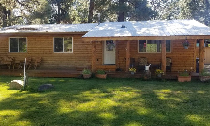 Chama House | Log Sided Home in the Heart of Chama NM