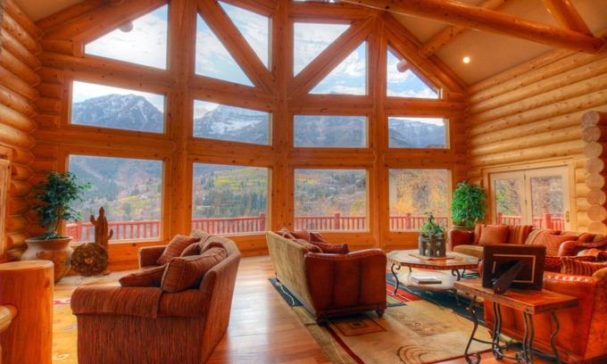 Sundance Cabin | Lookout Pointe - Luxury Mountain Lodge - Panoramic Mountain Views