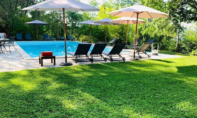 Bivio Lugnano Villa | Lovely apartment in villa for 6 people with pool, A/C, WIFI and TV