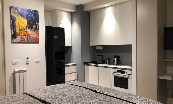 Savski Venac Apartment | Lovely BW Metropolitan studio