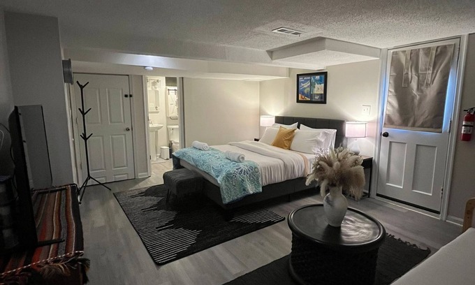 Jefferson Manor Apartment | Lower Level Studio Apartment with Private Entrance