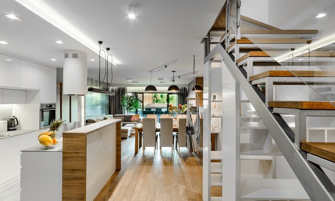Lodz Apartment | Lumina luxury apartment with 3 terraces