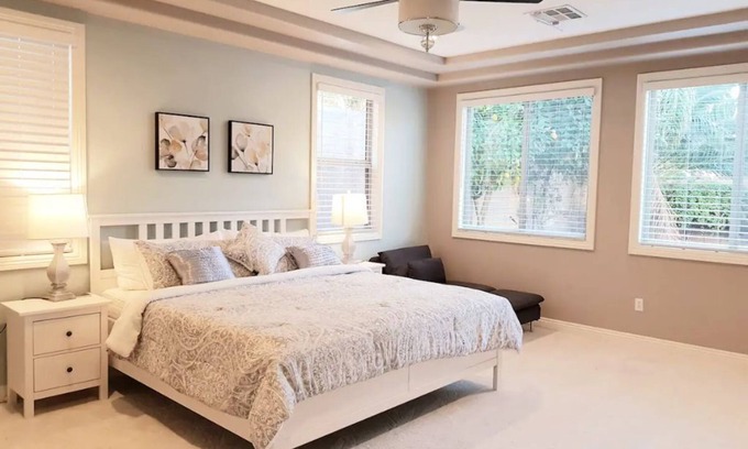 MacDonald Ranch Villa | Lux 3BR 3BA Single Story House, Near Strip!